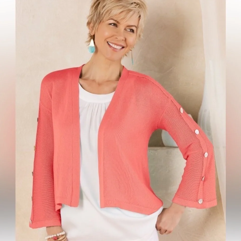 Soft Surroundings- Icon Trisa Cardigan